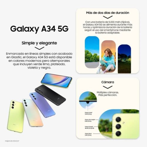 Celular Samsung Galaxy A34 5G 128GB 6RAM - Imagen 4