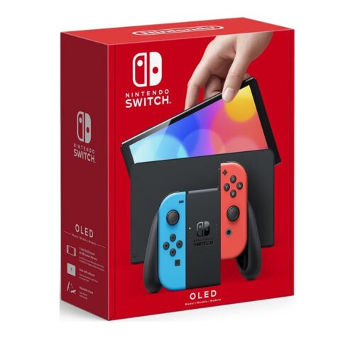 Nintendo switch oled 64 gb neon