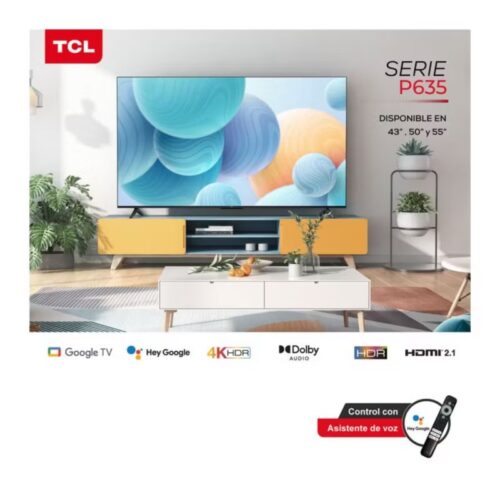 Televisor TCL 43 Pulgadas 43P635 4KUHD - Imagen 4